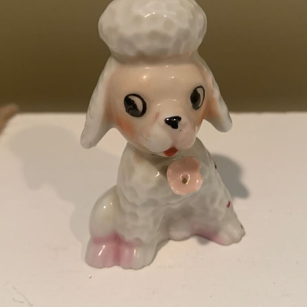 Vintage China Poodle 